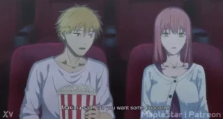 Makima and Denji\'s Date [Artist: Maplestar]