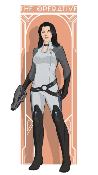Miranda from Mass Effect- by me