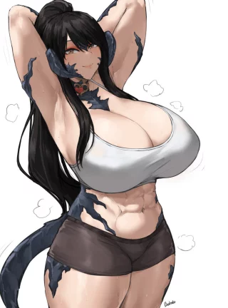 Fit Sapphira Striking a Pose [FF OC]