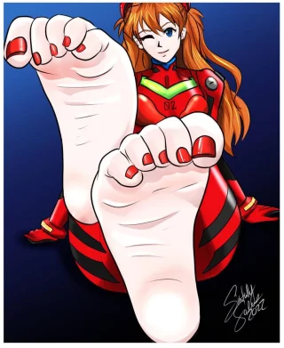 Asuka Langley - Evangelion by SinfullySoles ❤️ ❤️ ❤️ ❤️ ❤️