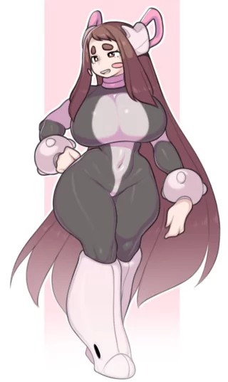 Timeskip Ochako with long hair (onaeane) [My Hero Academia]