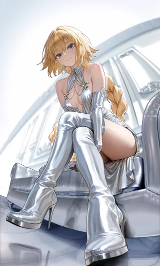 Silver Dress Jeanne (fuann) [Fate/Apocrypha]