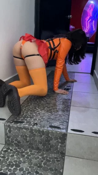 Velma loses her glasses again (Scooby-Doo) by [Chaotichime]
