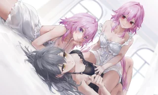 Stelle, March 7th, & Evernight [Honkai Star Rail]
