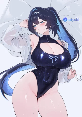 Kronii Umbrella (miychi) [Hololive]