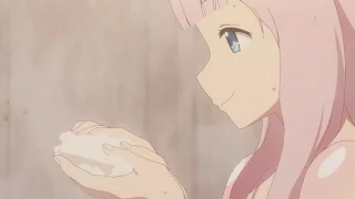 Kaguya and Chika in a spicy bath (Official Media)