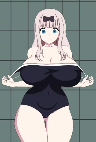 Chika showering