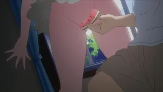 Covered by a watermelon [Kanokon]