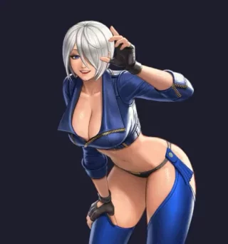 What better way to celebrate Dia De Los Muertos than to show some love to the sexiest Mexican in [King of Fighters AllStars] (Angel)