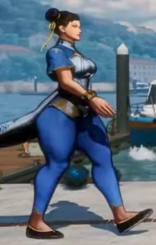 Holy shit they made (Chun Li) THICC AS FUCK in [Fatal Fury: City of the Wolves] They found a way to make me Love her even more.