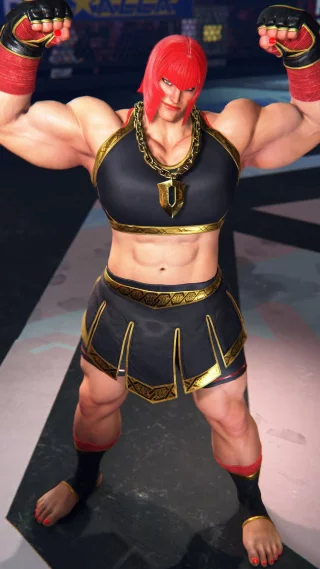 (Marisa) knows men love a muscle mommy so she’s giving what her fans want and then some. [Street Fighter 6]