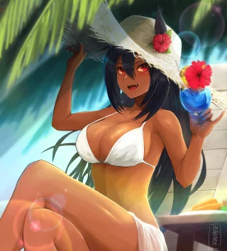 Hishi Amazon\'s Sun Hat [Umamusume]