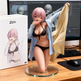 3D figurine of Ichika (AI)