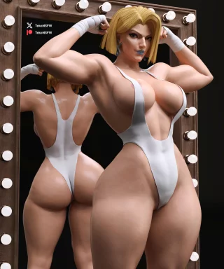 Emma Frost flexing (TekoNSFW)