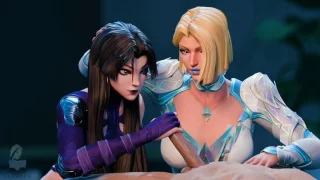 Emma Frost and Psylocke\'s new team-up ability (Ferdafs) [Marvel Rivals]