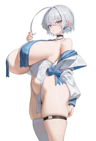 Busty thicc elf [Artist\'s OC]
