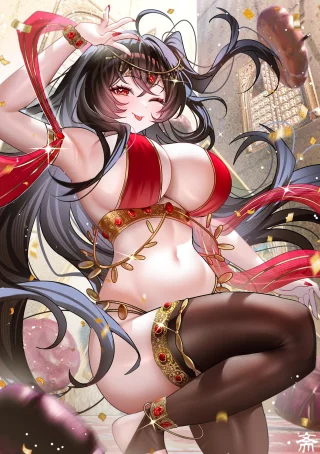Taihou in dancer outfit (碳酸 / szmmm303) [Azur Lane]