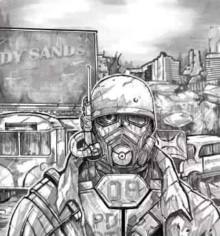 Shady Sands\'s destruction in Fallout by rnrqkq123