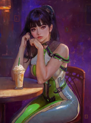 Milkshake Series: Eve by Oliver Wetter