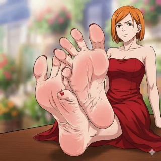 nobara red toes