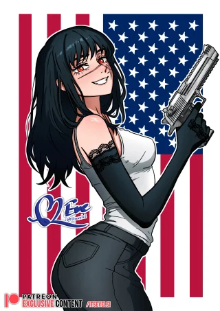 Americuh Yoru by me @itsevelsi