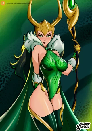 Lady Loki by (DarkXenssei)