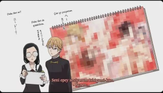 Did someone draw this image\'s unblurred version?