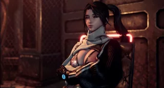 Warm Kisses - Silver Kunoichi Transparent CNS Mod by songeda