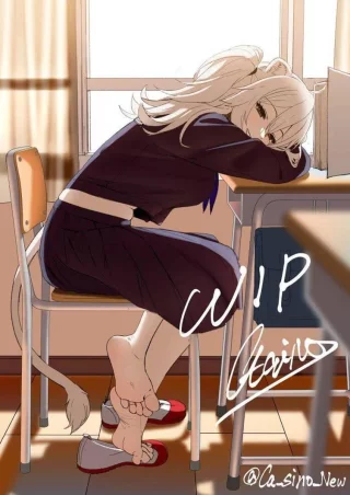 [leopdj10] \"Do you like my feet?\"