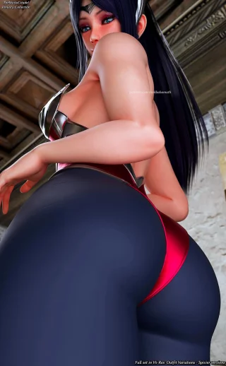 Irelia Pinup Tease (darkbahamuth)