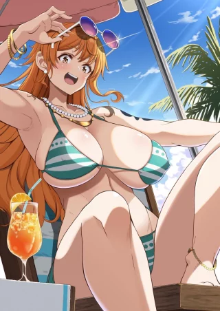 Nami\'s Relaxation Time [One Piece]