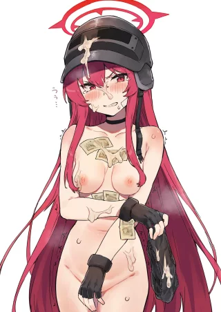 Komakaze Covered In Cum [Blue Archive] (ketsu anago)