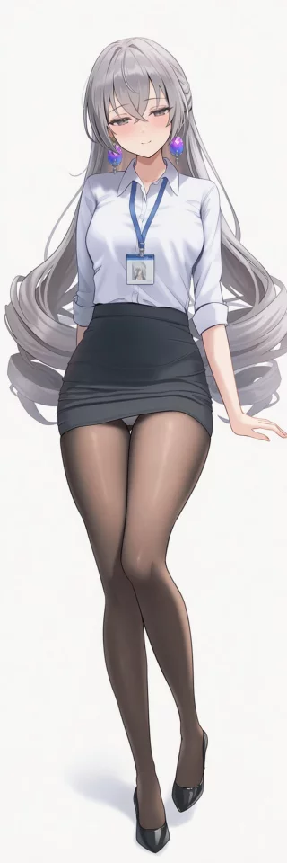 Office Lady Bronya [Honkai Star Rail]