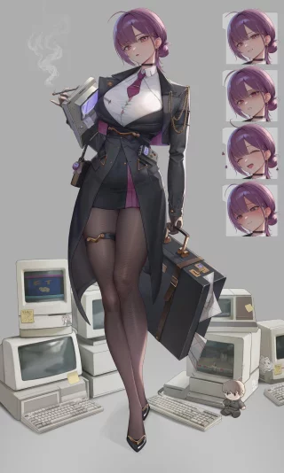 CRT Detective [Artist\'s Original]