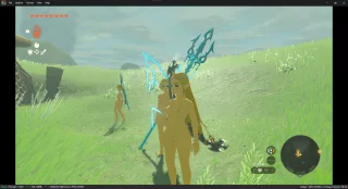 Nude Zelda\'s running amok in TOTK (TaliZorah214)
