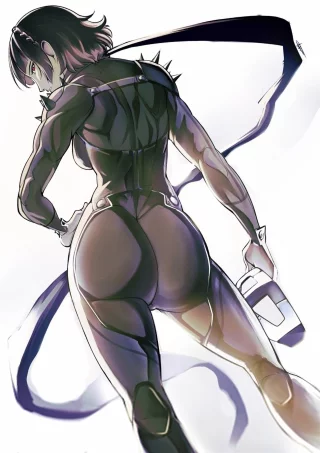Makoto AKA Queen of the Phantom Thieves from Persona 5 by chiaroscuro4eva