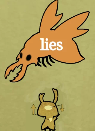 Here lies zote, you tell its him cuz we put his name on stone