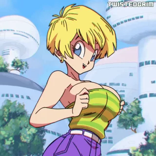 Oppai bounce [Dragon Ball]