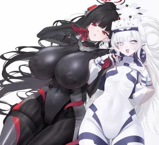 Plugsuit Rio and Himari (xiujia yihuizi)