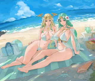 Rhea and Seiros [fire emblem]
