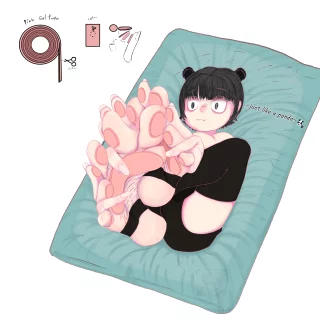 Just like a panda~ [tobiki] (oc)