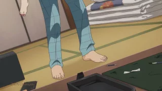 Gojo lifting Marin (zenoanim)