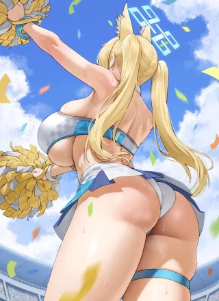 Cheerleader Kanna (Thore) [Blue Archive]