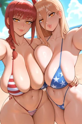 Makima and Power (stuffyai) [Chainsaw Man]