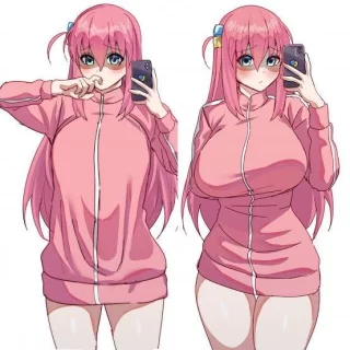 What is the canonical size of Bocchi\'s breasts?