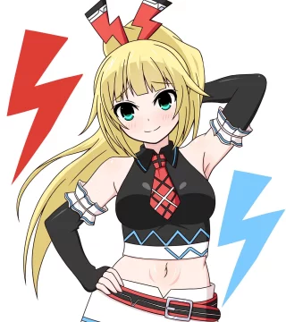 Dengekiko\'s Blushing! [chimayoi_vivid]