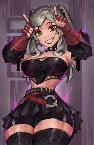 Goth Robin Striking a Pose [Fire Emblem]