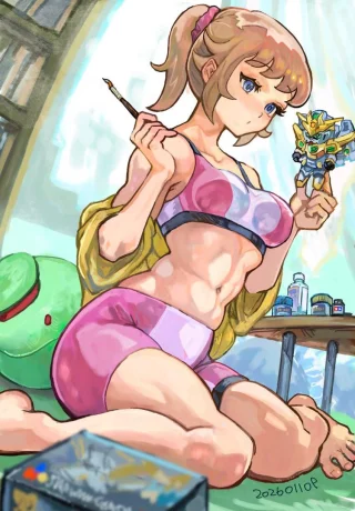 Fit Fumina Sitting Pretty [Gundam]
