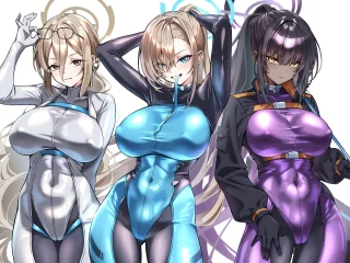 Akane, Asuna, & Karin [Blue Archive]