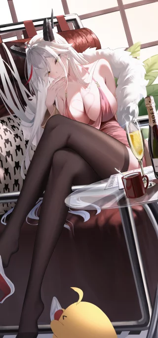 Ägir comforting (Ky) [Azur Lane]